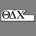 6" Ruler W/ Theta Delta Chi